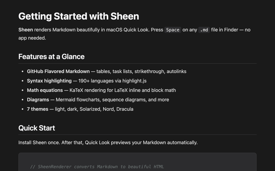 Theme: Sheen Dark
